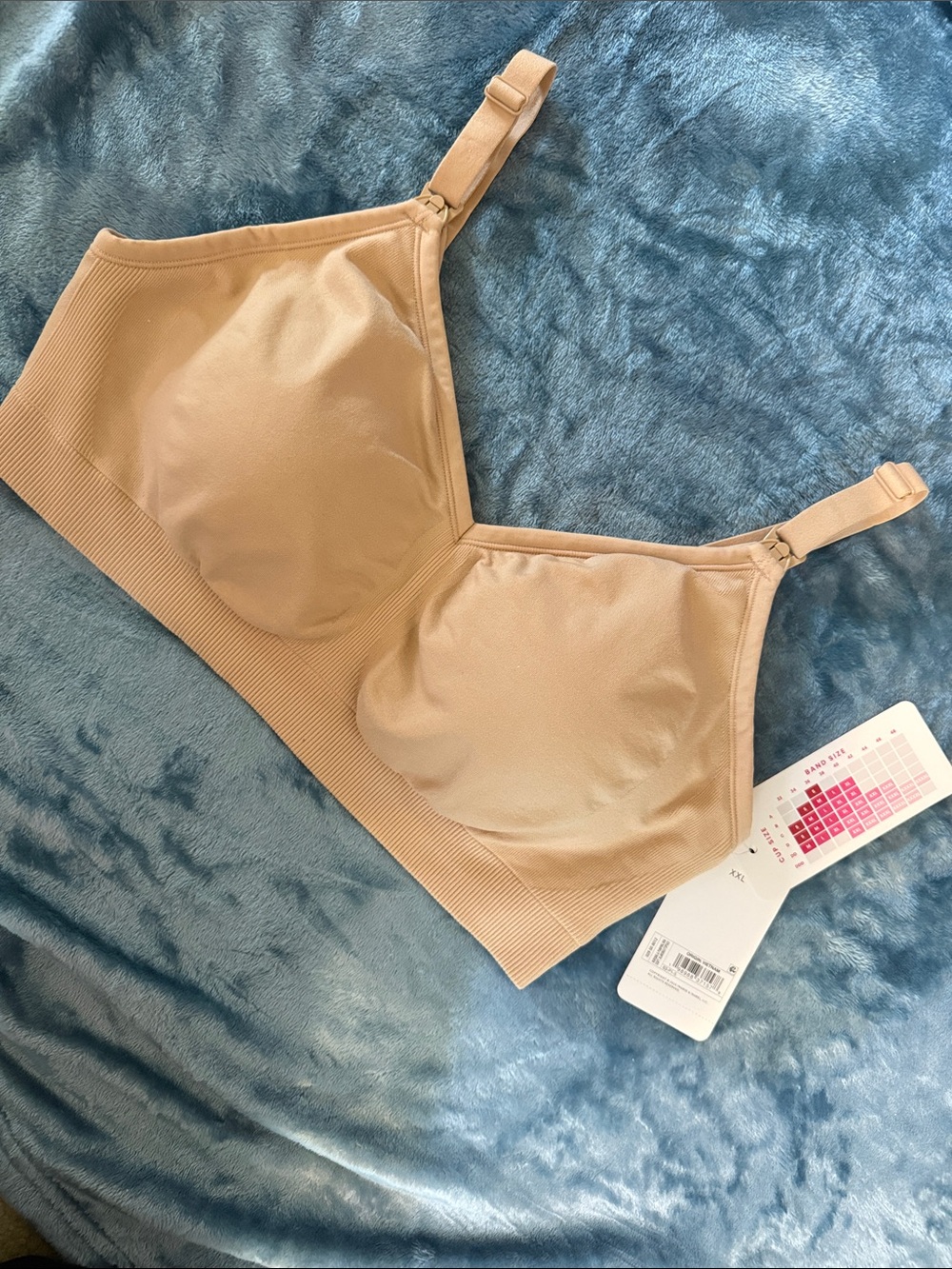Ingrid & Isabel Seamless Nude Wireless Maternity/Nursing Bra